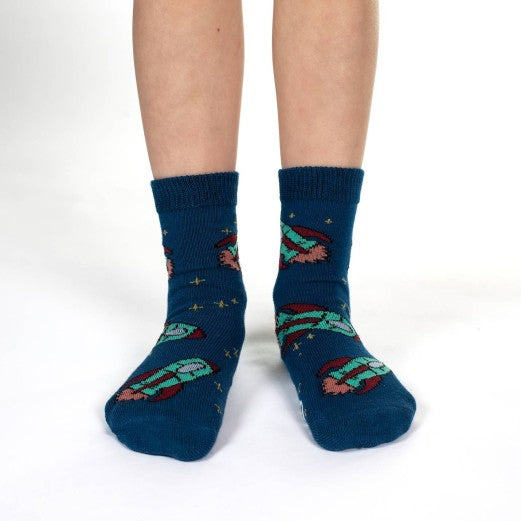 Math, NASA and Rockets Kids Socks