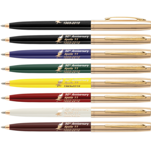 Apollo 11 50th Anniversary Cap-O-Matic Gold Space Pen