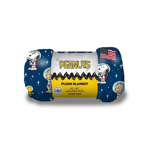 Snoopy Space Plush Blanket