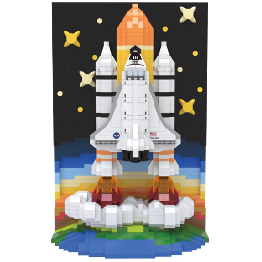 Space Shuttle Scene Mini Blocks