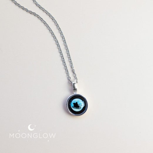 Santa's Sleigh Ride Moonglow Necklace