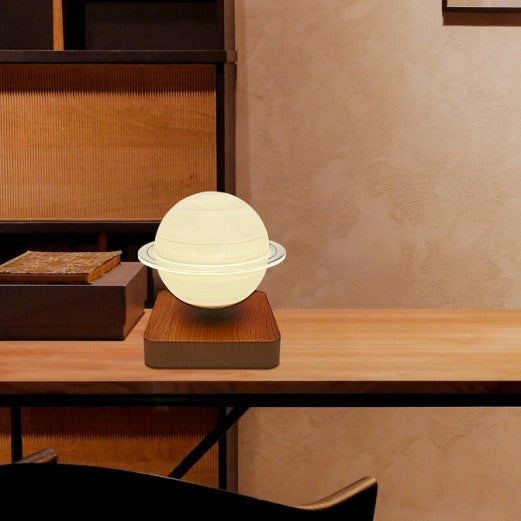 Levitating Saturn Lamp