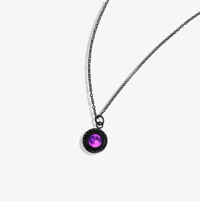 Purple Moon Salem Moonglow Necklace
