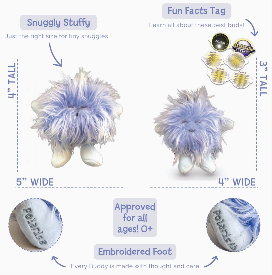 Two Little Stars Plush - Polaris Ab & Polaris B