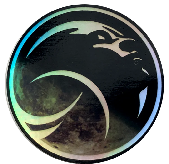 Woman on the Moon Artemis Metallic/Holographic Sticker
