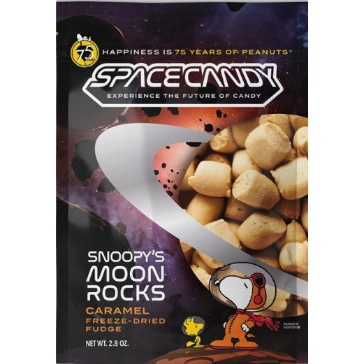 Snoopy's Moon Rocks Chocolate Freeze Dried Fudge