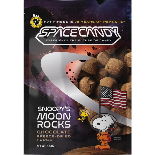 Snoopy's Moon Rocks Caramel Freeze-Dried Fudge