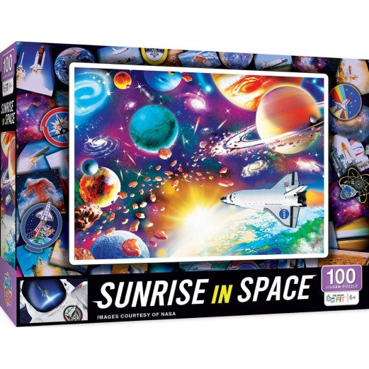 Puzzle Sunrise In Space
