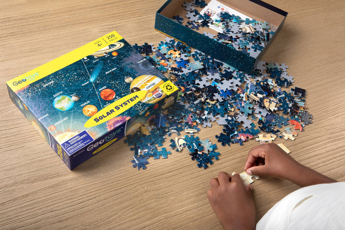 Geotoys Jigsaw Puzzle, 250 pieces - Solar System