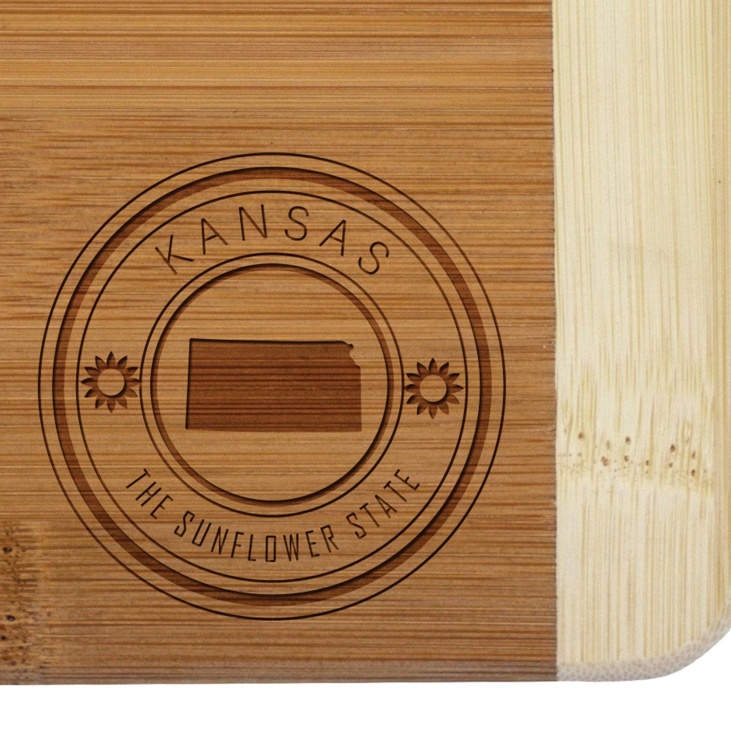 Kansas State Stamp Series Bar Board