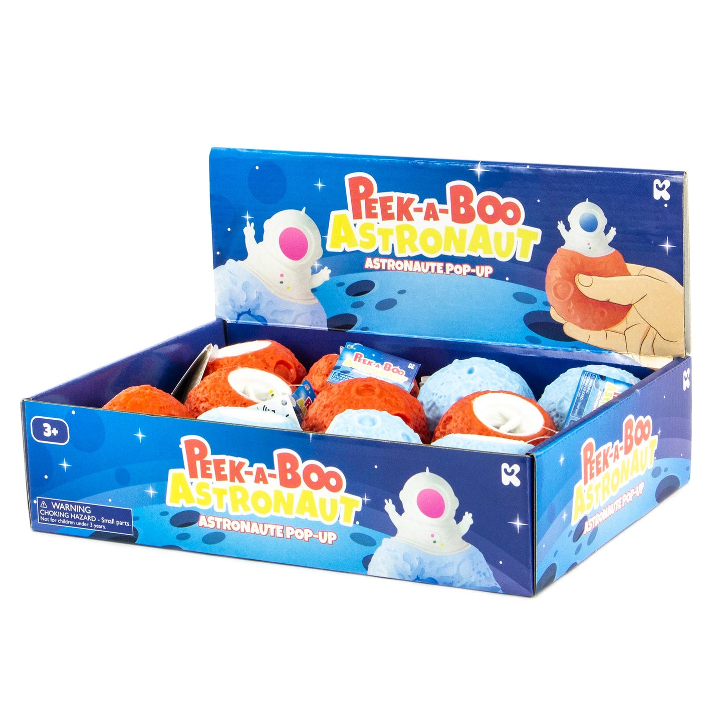 Peek A Boo Astronaut in Planet Sensory Toy