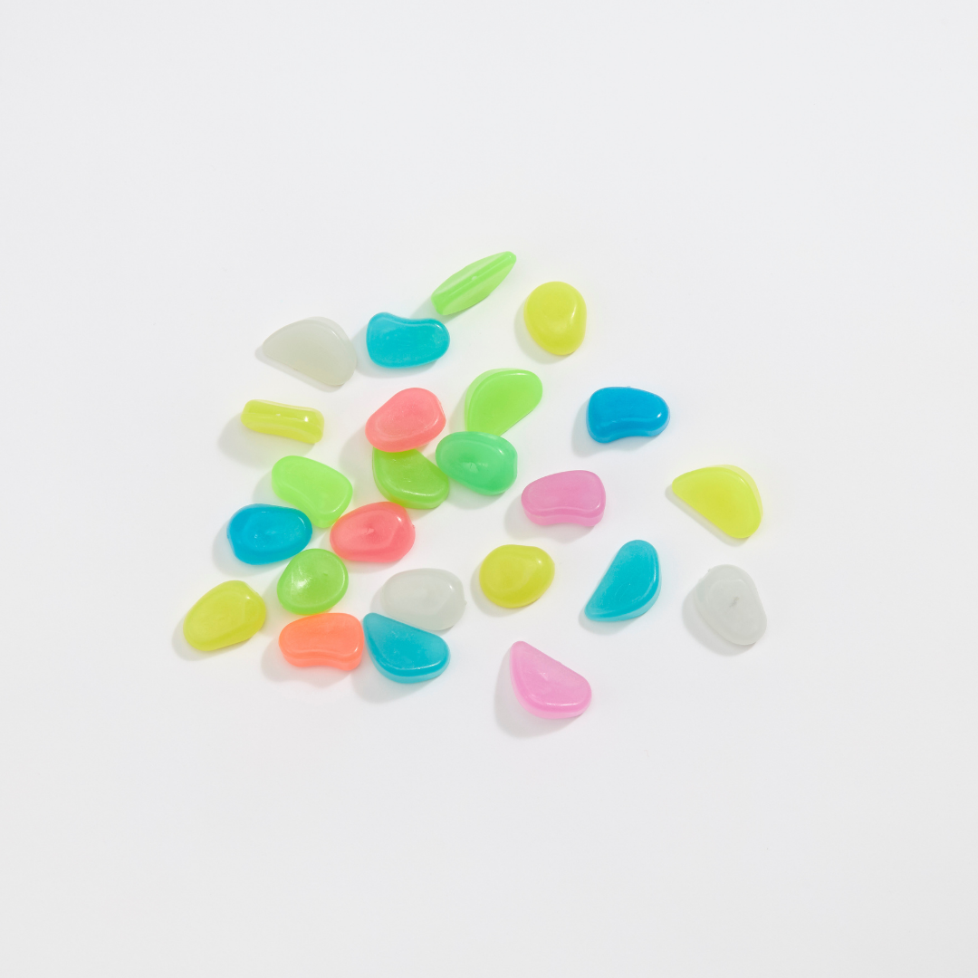 Rainbow Galaxy Glow in the Dark Pebbles