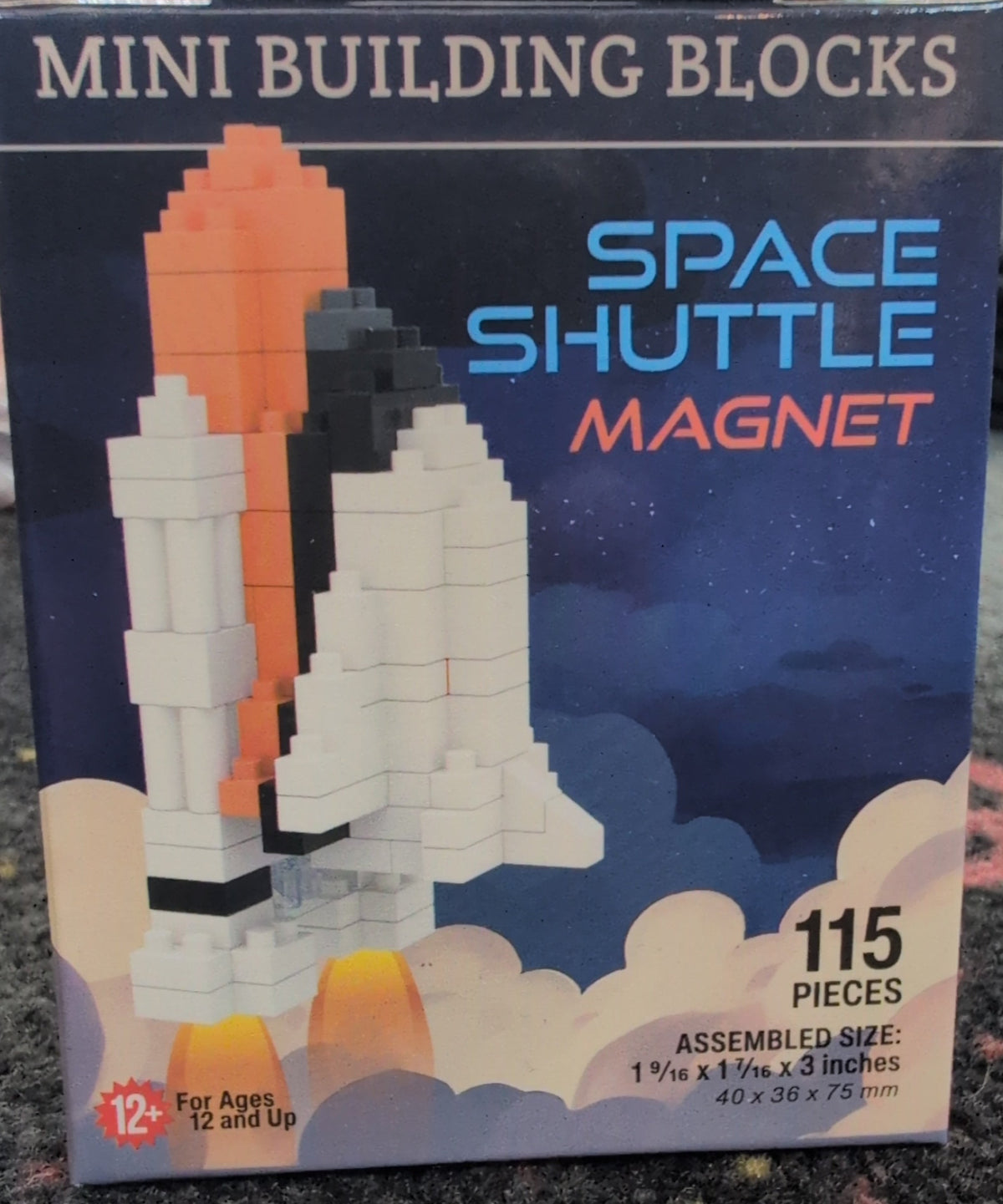 Space Shuttle Mini Blocks Magnet