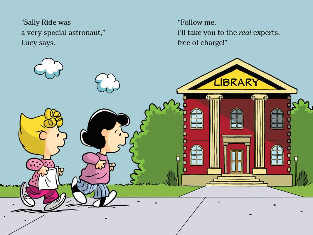 Space Traveler Sally Brown by Charles M. Schulz