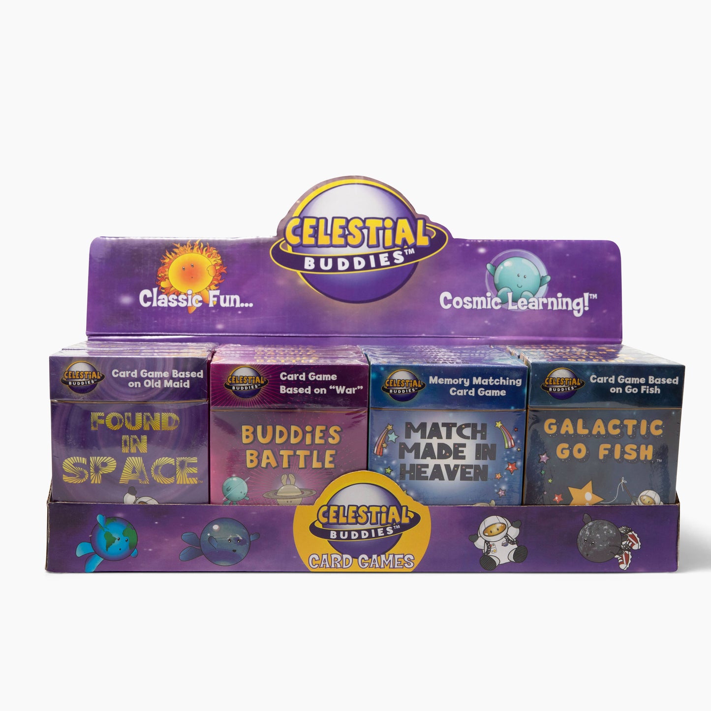 Match Made in Heaven Kids Card Memory Game - Space-Themed