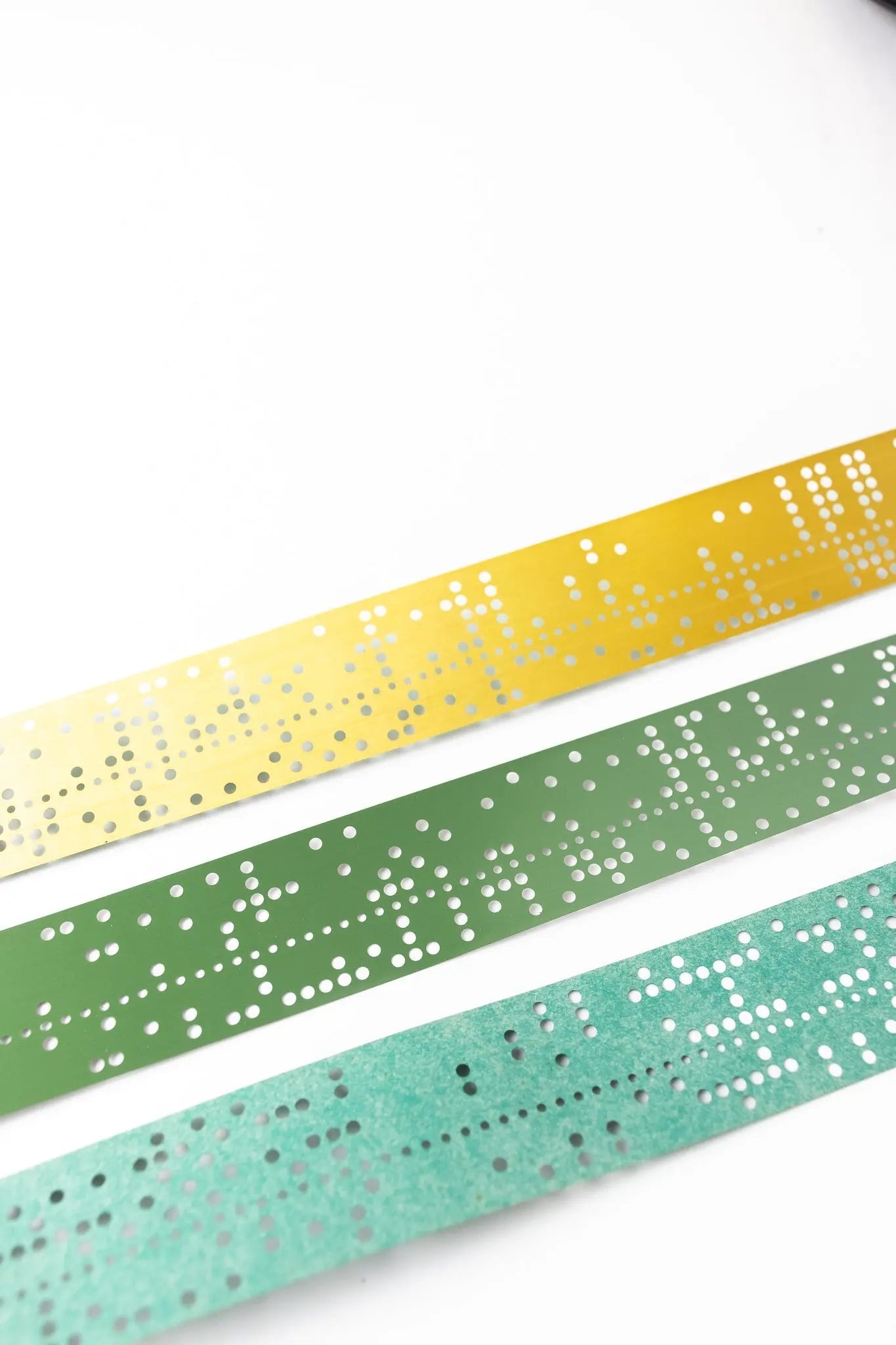 Punched Computer Tape Section