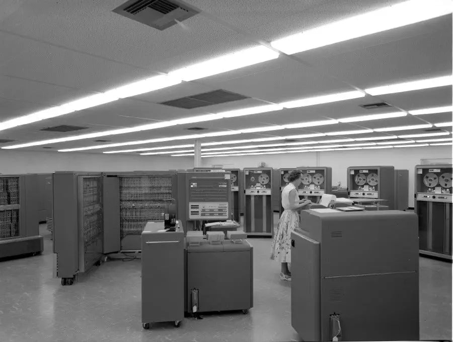 Punched Computer Tape Section
