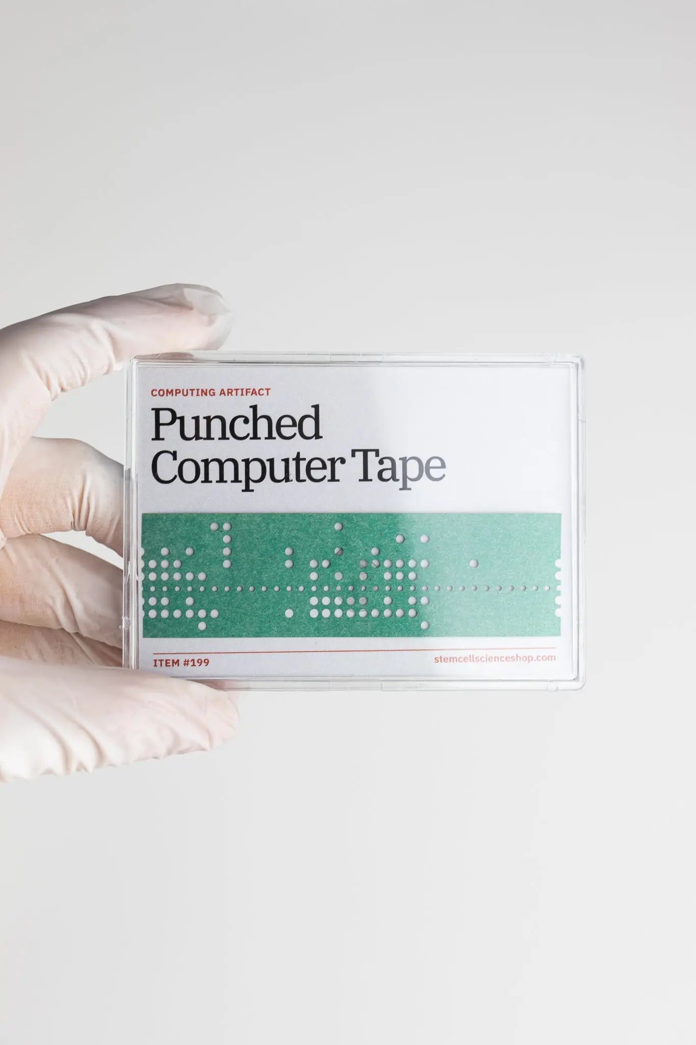 Punched Computer Tape Section