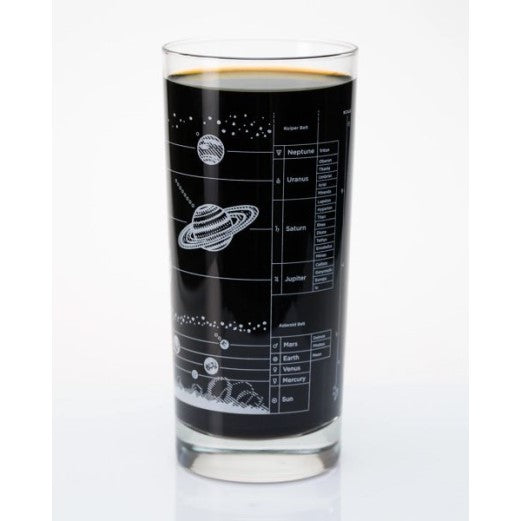 Solar System Drinking Glass