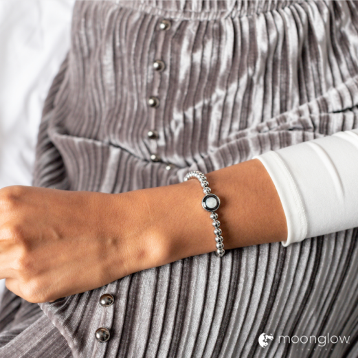 Zenith Moonglow Beaded Bracelet