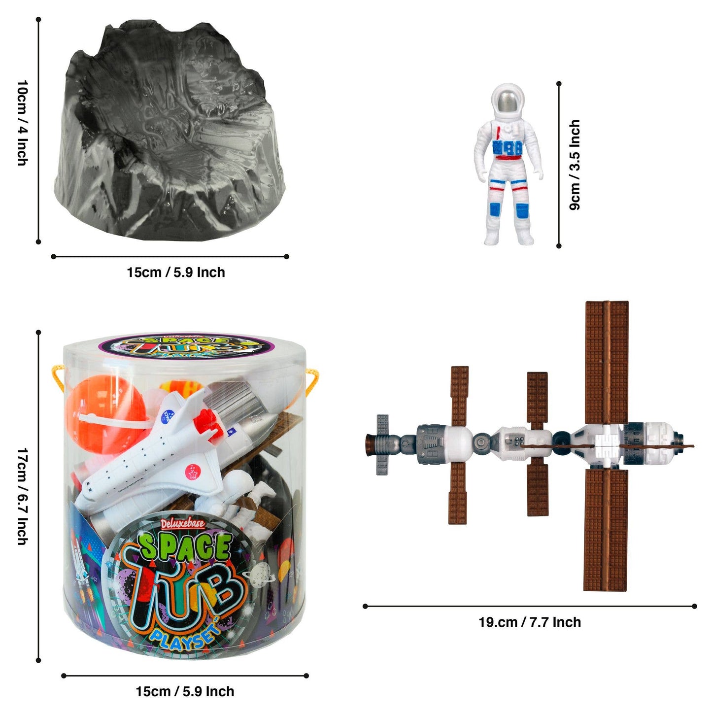 Tub Playset - Space