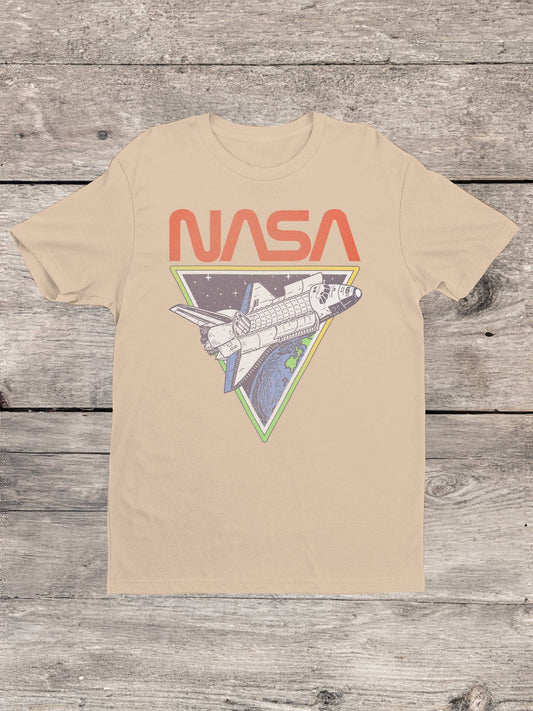 NASA Space Shuttle Earth Patch T-shirt