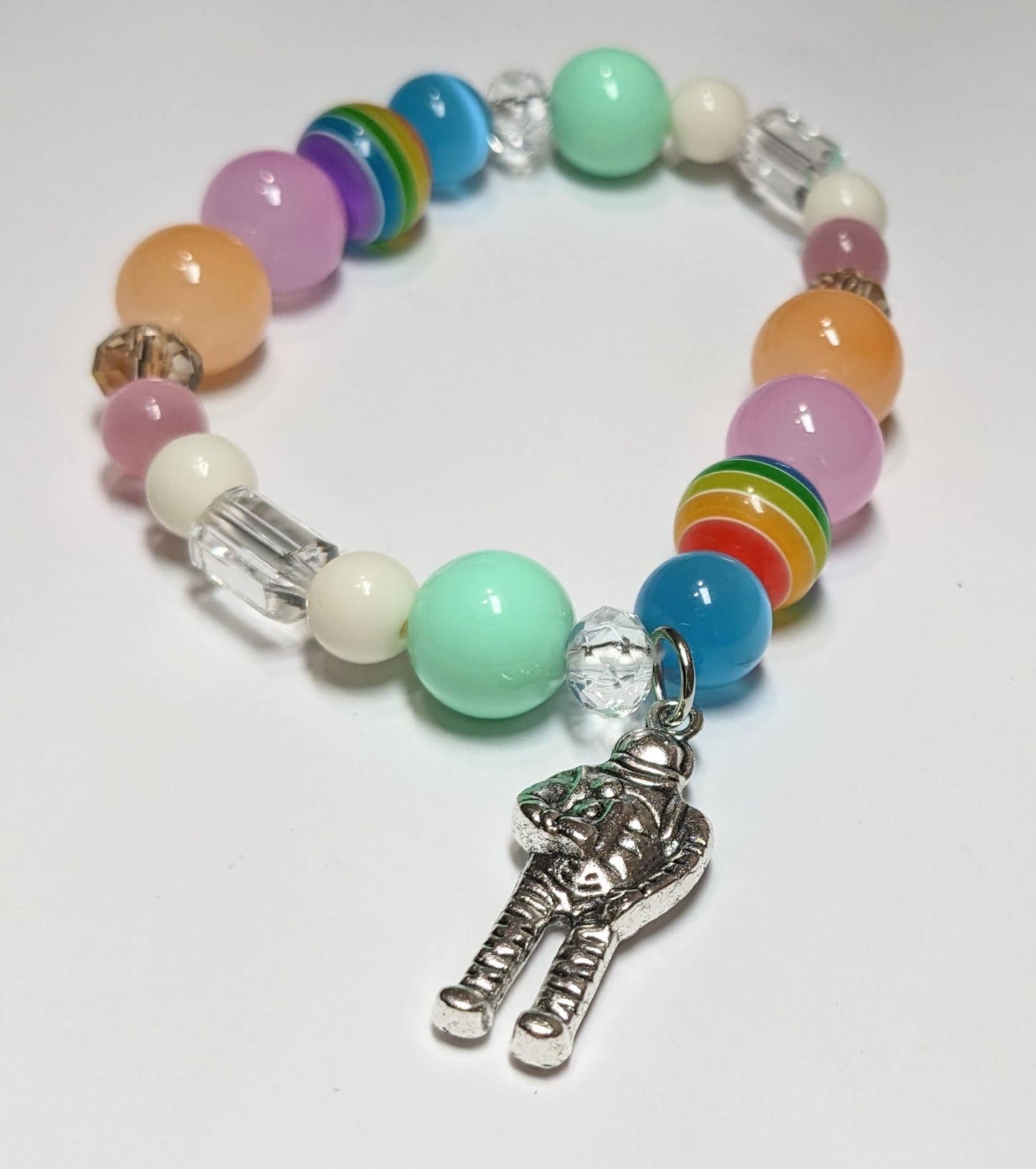 NASA Bracelet Stretch Beaded Bracelet for Woman