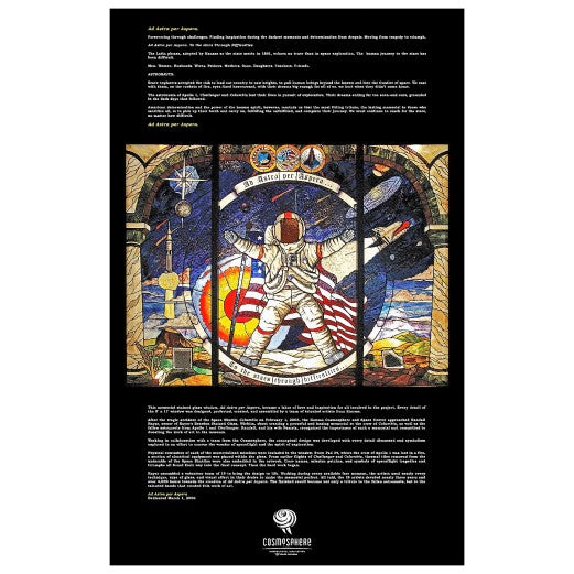 Ad Astra Laminated Collectible Poster