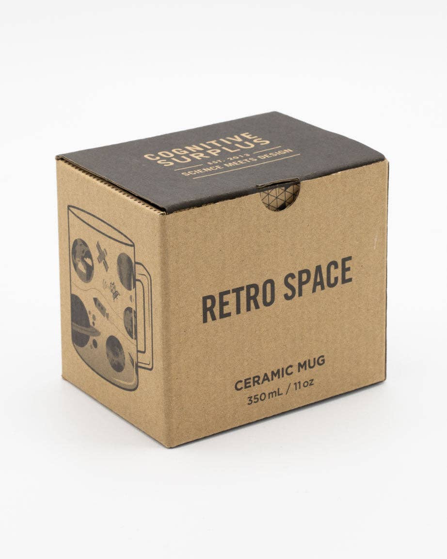 Retro Space Ceramic Mug