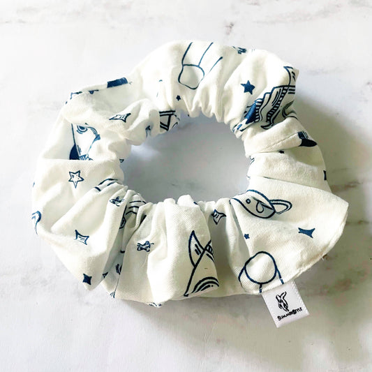 Rocket Ship Scrunchie