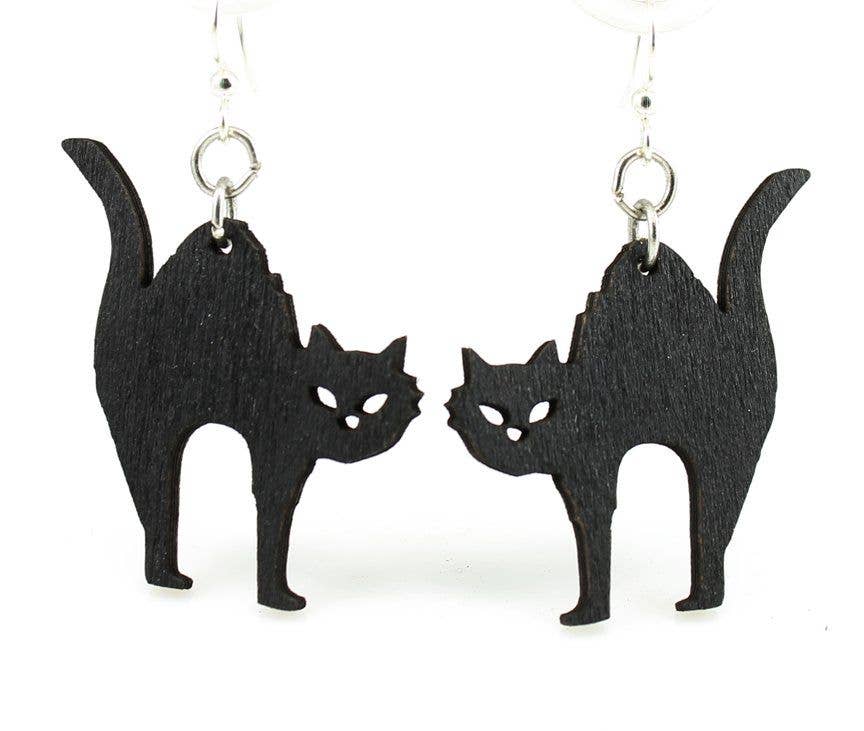 Halloween Cat Earrings