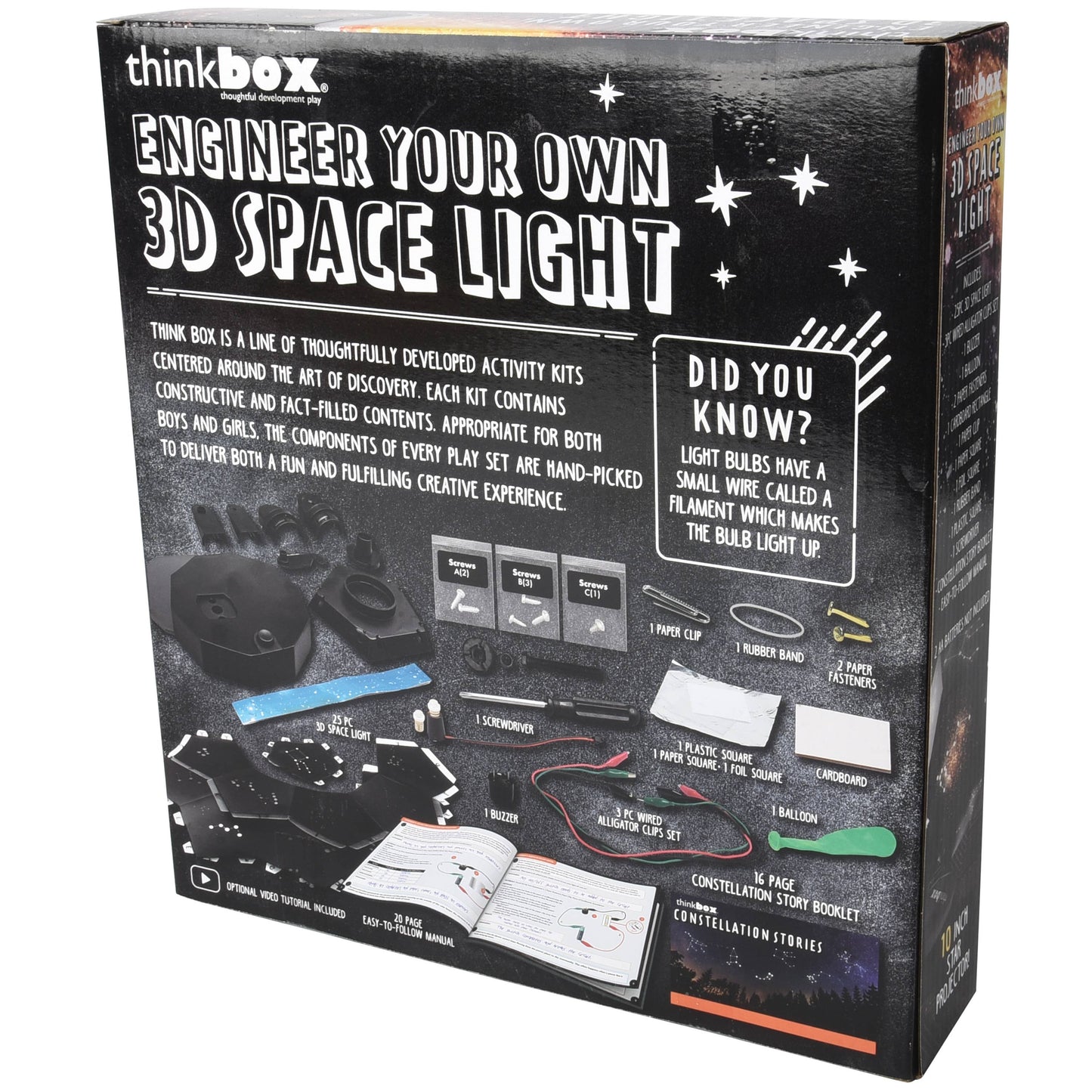 Think Box 3D Space Light STEM Kit