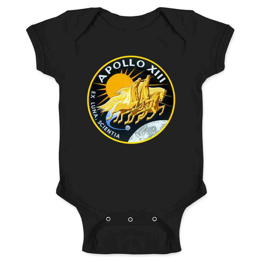 Apollo 13 Mission Patch NASA Approved Baby Bodysuit