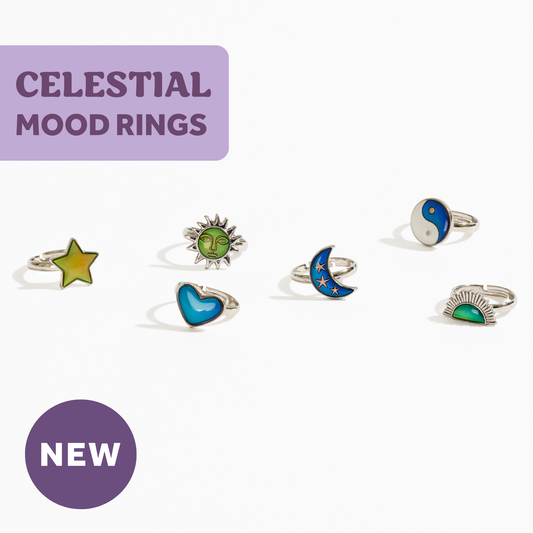 Celestial Mood Rings - Nostalgic Cosmic Magic