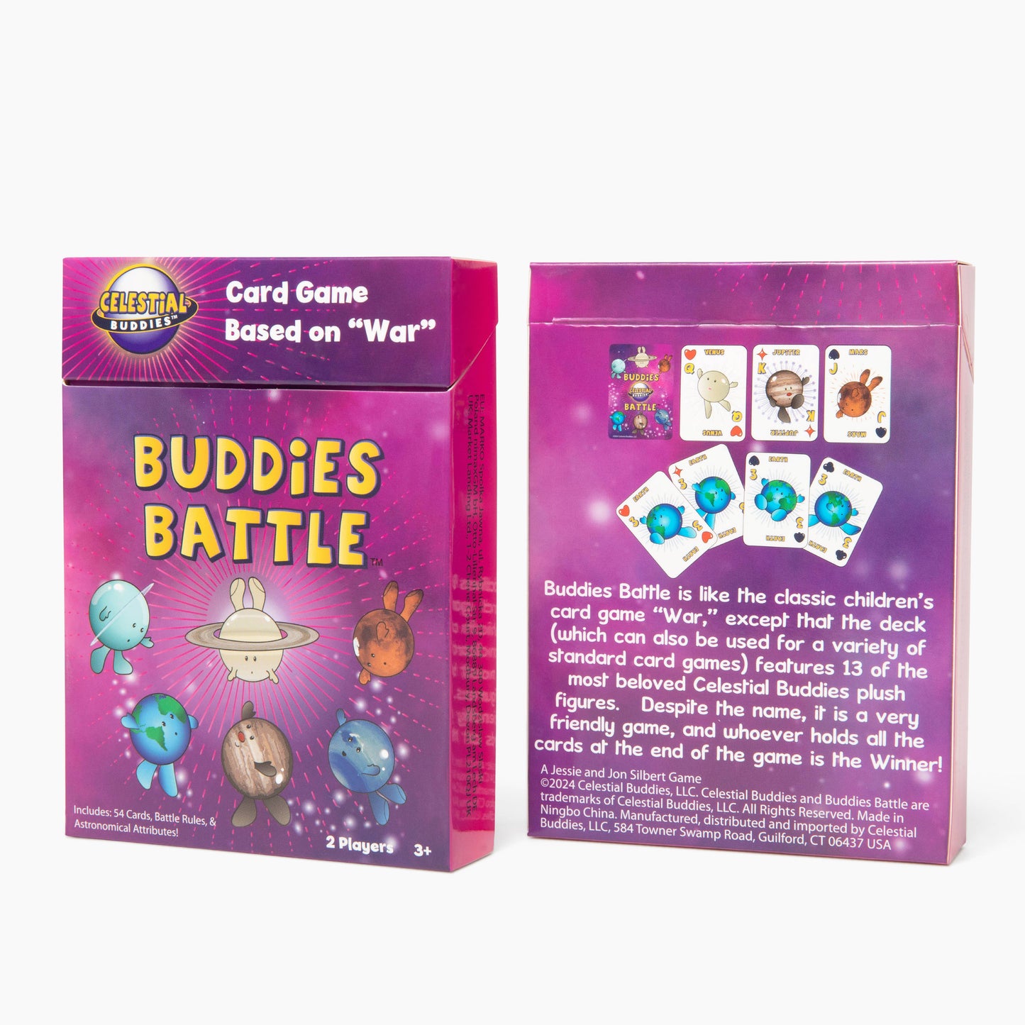 Buddies Battle Kids Card Game - Space-Themed War Game