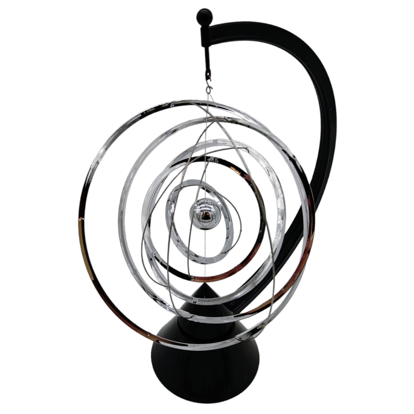 Kinetic Mobile: Silver Suspension Cosmos