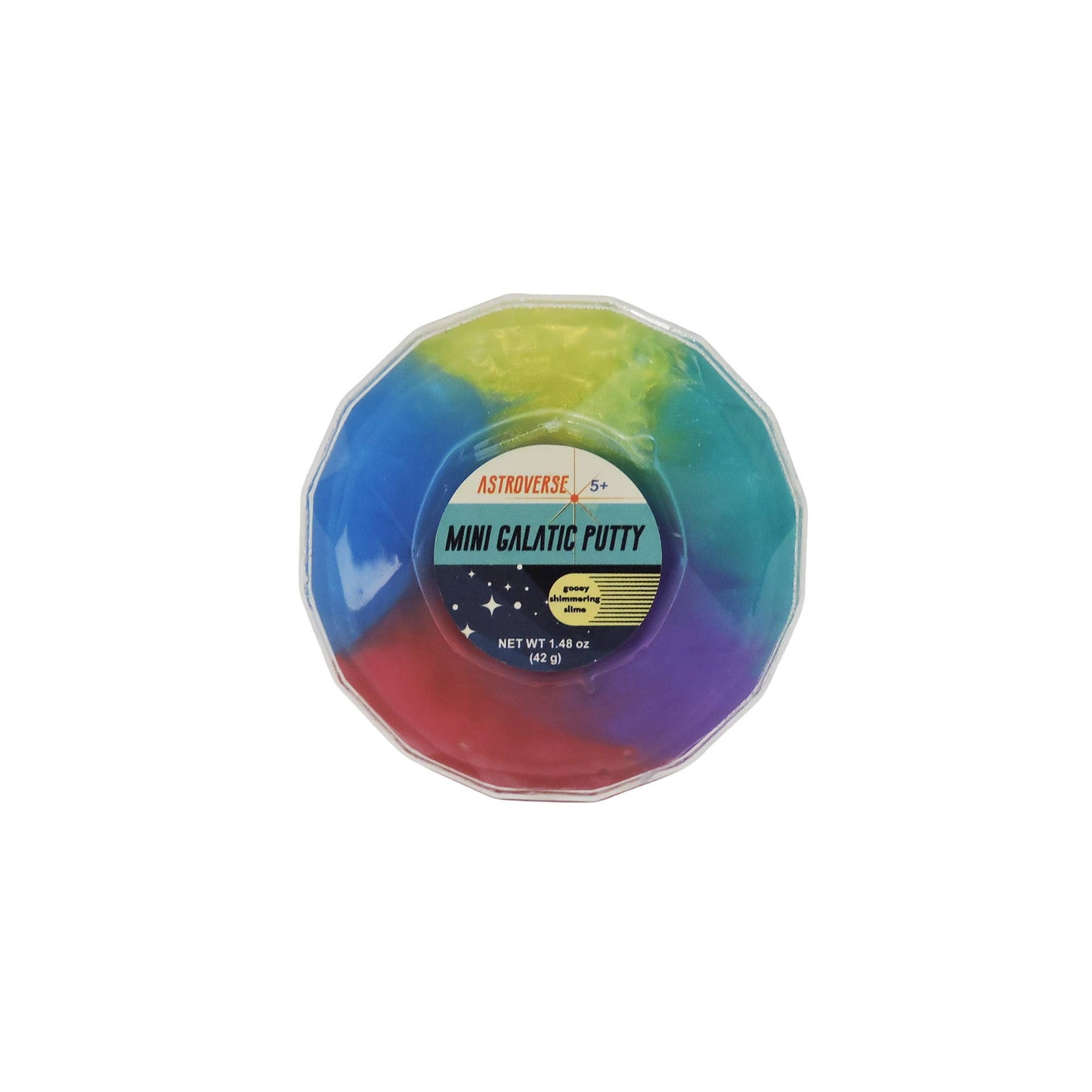 Mini Galactic Putty, Reusable, Shimmering Slime
