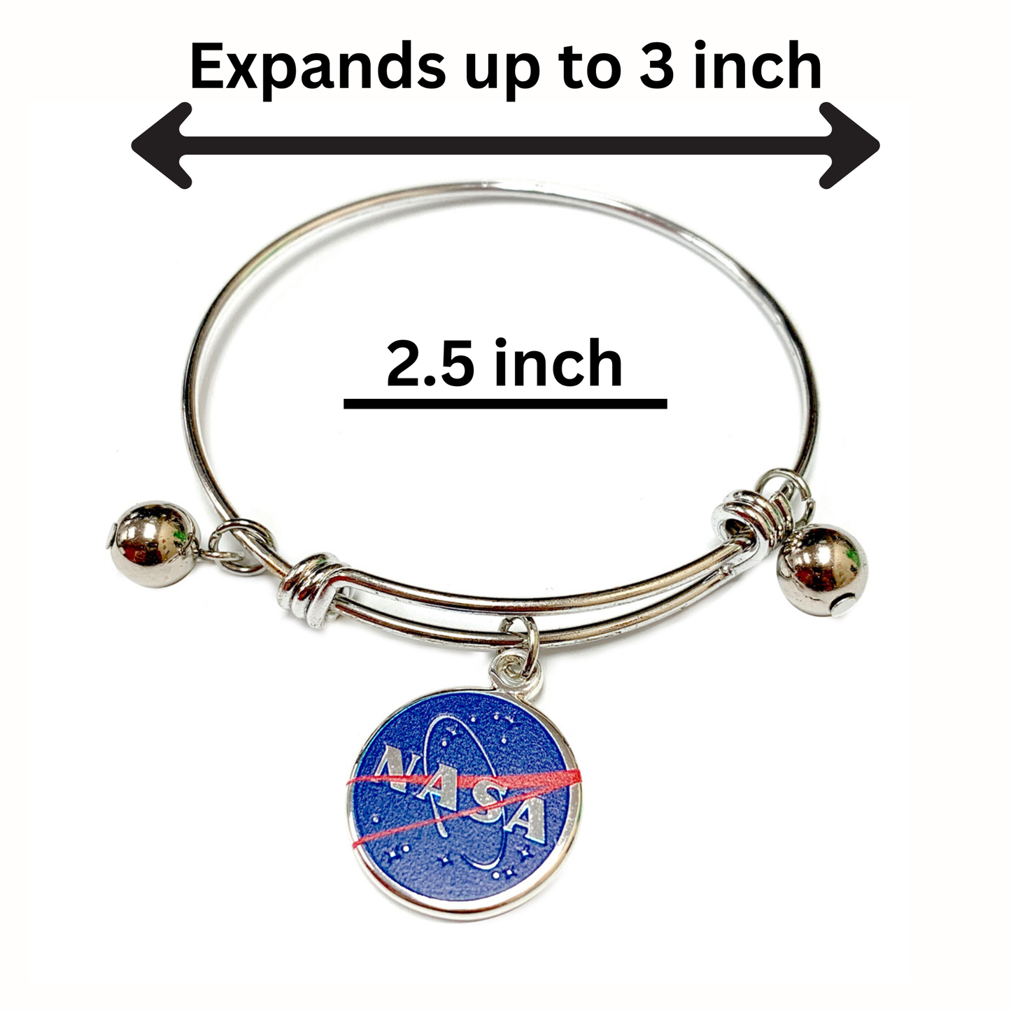 NASA Bracelet Stretch Beaded Bracelet for Woman