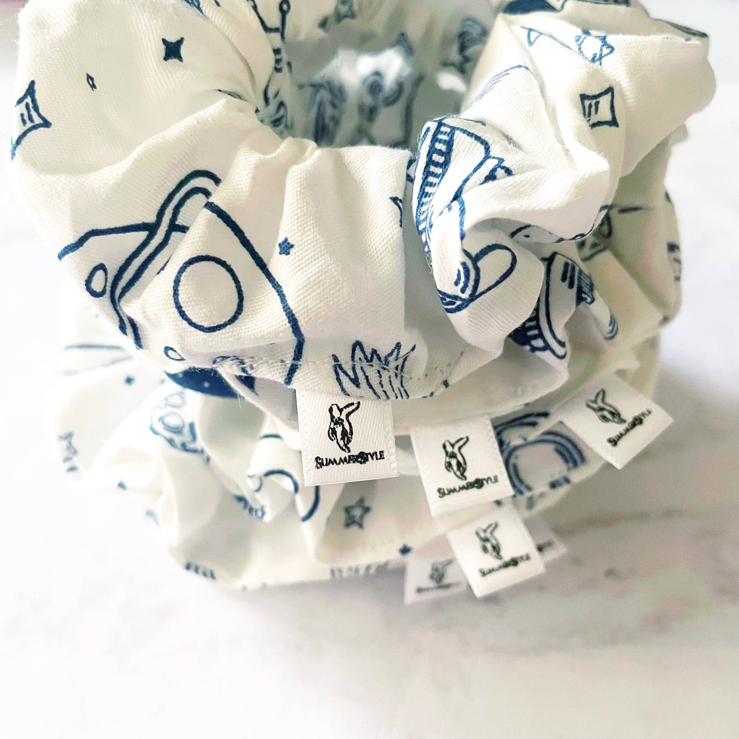 Rocket Ship Scrunchie