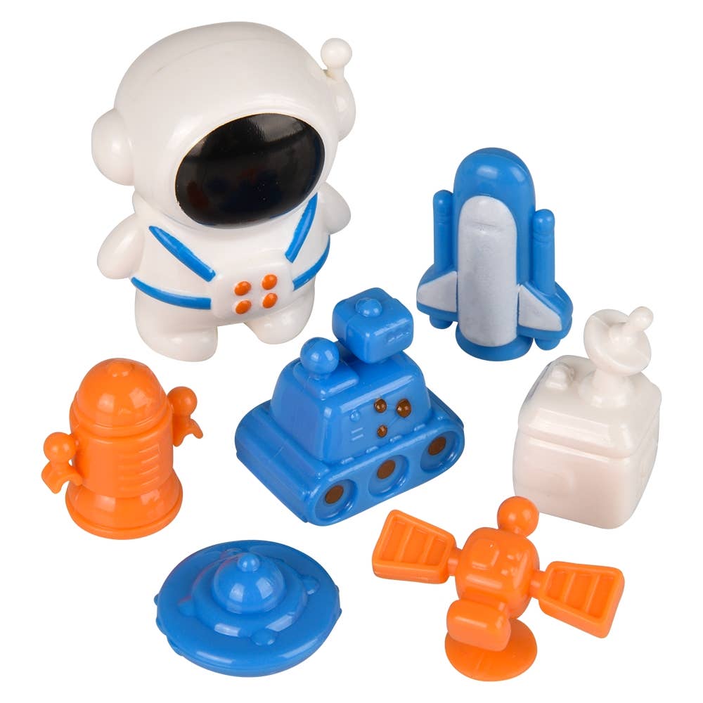 7pc Mini Space Playset