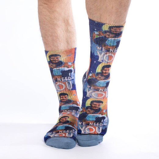 Neil deGrasse Tyson Socks Men's  8-13