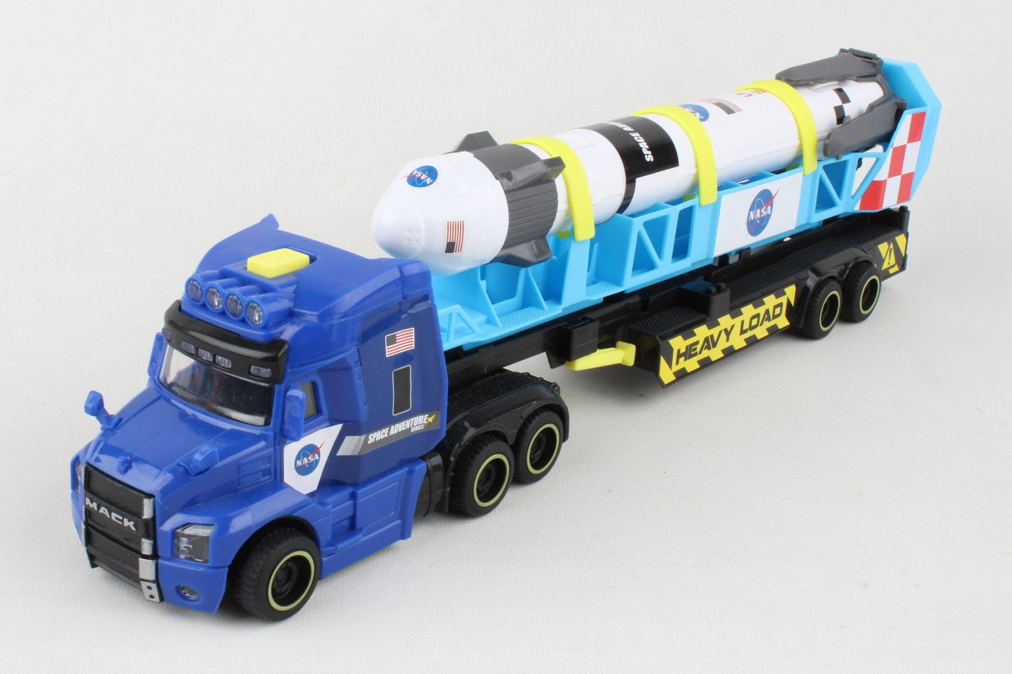 Space Adventure rocket transporter w/lights & sound