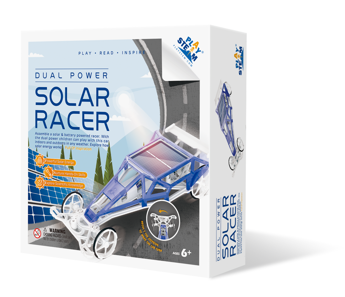 Dual Power Solar Racer - STEM DIY