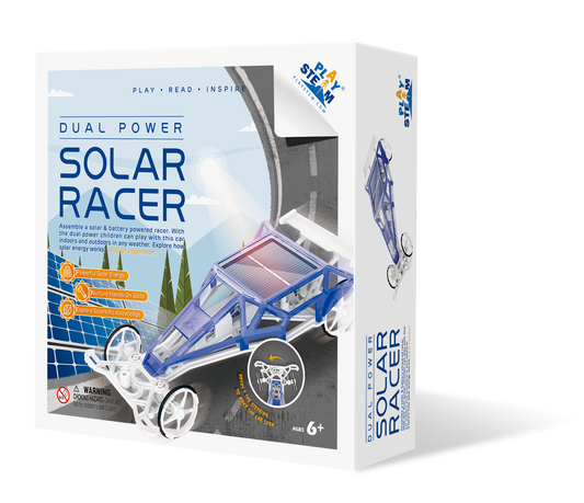 Dual Power Solar Racer - STEM DIY