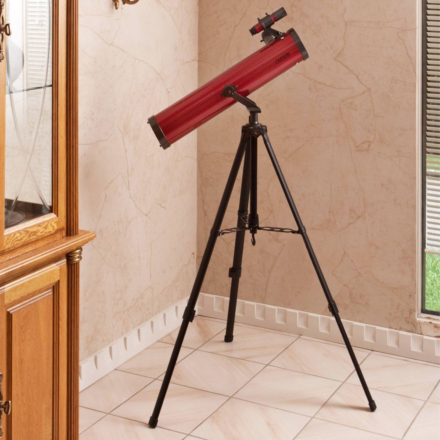 Red Planet™ 35-78x76mm Newtonian Reflector Telescope