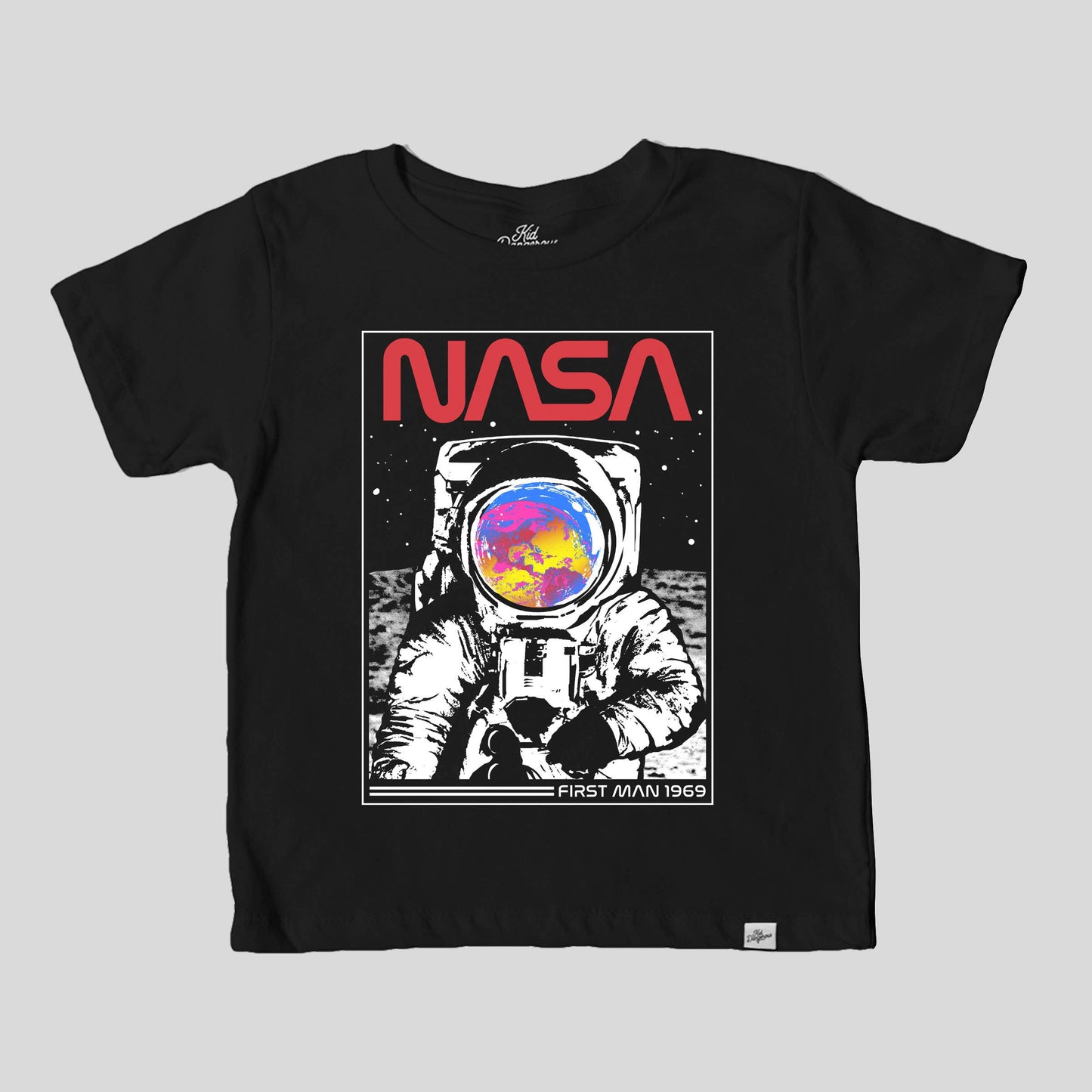 Kids NASA Globe T-Shirt Space Graphic Tee