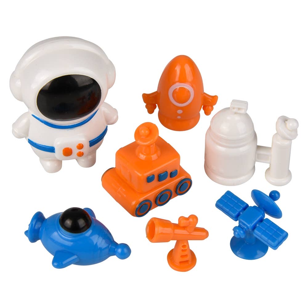 7pc Mini Space Playset