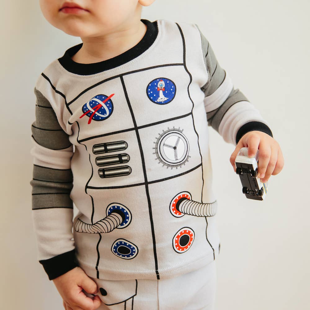 Astronaut Cotton Long Sleeve Pajama Set