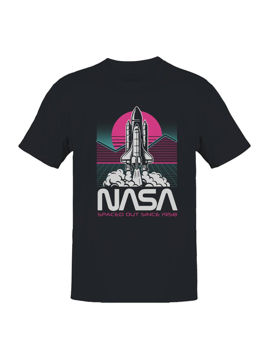 Official Licensed Nasa Retro Shuttle Design T-shirt