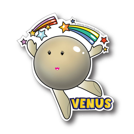 Venus Vinyl Sticker - Weatherproof & Durable
